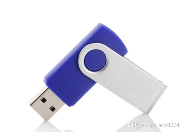 Hot 2019 Promotion pendrive for USB Flash Drive gift new 32GB 64GB 128GB 256GB U Disk rotational style memory stick with Fedex