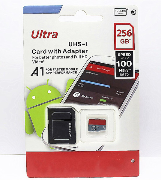 Memory card the latest Android Extreme 32GB 64GB 128GB 256GB micro sd Card U3 Class 10 100mb/s 4K Card 667x