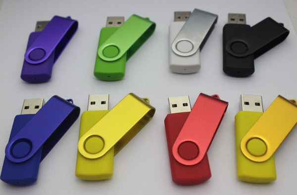 New U Disk Promotion pendrive 32GB 64GB 128GB popular YG 3 USB Flash Drive GIFT rotational style memory stick with DHL Fedex