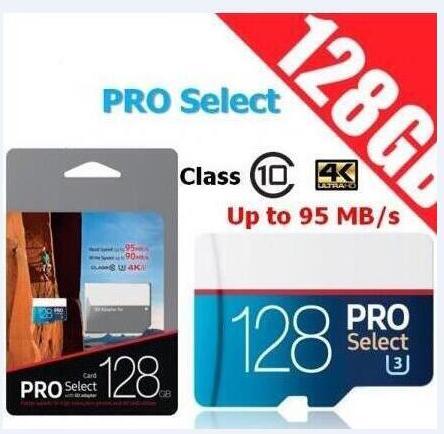 2019 Hot Sell Blue Gray PRO Select 16GB 32GB 64GB 128GB 256GB C10 TF Flash Memory Card Class 10 Free SD Adapter Retail Blister Package
