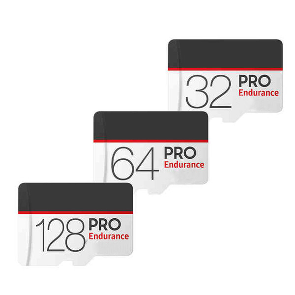 Best PRO Endurance 128GB 64GB 256GB TF Card with Free Adapter Blister Package Epacket DHL Free Shipping