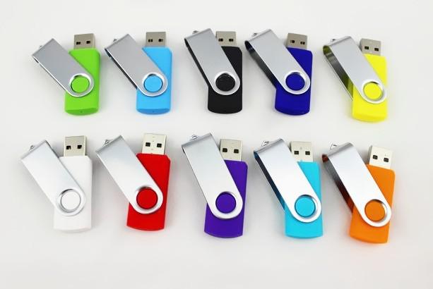 swivel 64G USB 2.0 gift Flash Memory Pen Drives mini Fine GIFT Sticks Disks Discs 64G Pendrives Thumbdrives