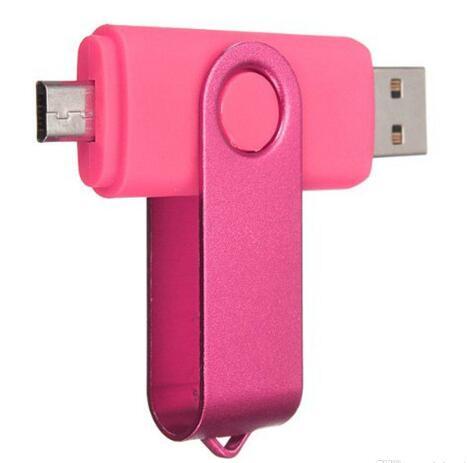 64GB TOTATE OTG USB Swivel USB 2.0 Flash Drives Memory Stick for Android Smartphones Tablets Thumbdrives