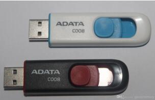 ADATA DashDrive C008 128GB 256GB 64GB ADATA USB Memory UV100 Blue Removable Cap USB 2.0 Flash Drives Sticks