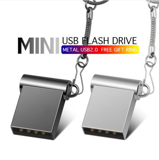 2019 Hot Selling Ultra Super Mini Waterproof USB Memory Stick 64gb 128gb 16gb 32gb 256gb Metal usb flash drive can customize logo printing