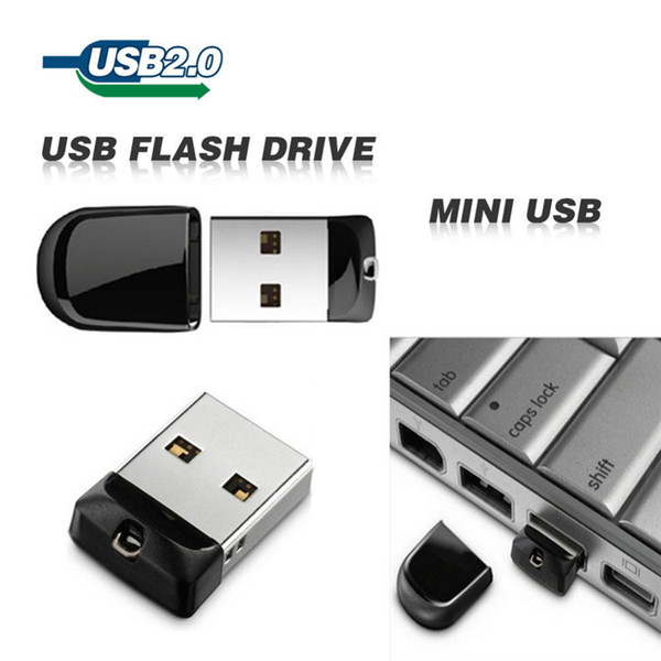 Super Mini tiny 64GB 128GB 256GB USB2.0 Flash Drive Stick Pen Memory Stick U Disk Swivel USB Sticks iOS Android retail retail package