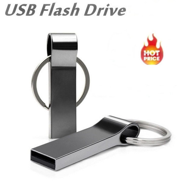 2019 New Key USB flash Drive 32GB Metal High Speed Pendrive 64GB 32GB 128GB 256GB USB Flash Memory Stick Pen Drive 16GB USB Stick