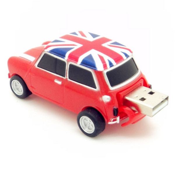 100% Genuine Real Full Capacity 2gb 4gb 8gb 16gb 32gb mini cooper Car shape USB Flash Drive pen drive memory stick top Grade A quality