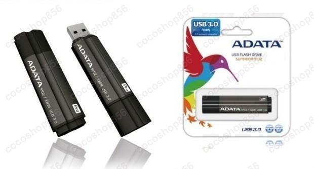 100pcs/lot For ADATA S102 32GB USB 2.0 Flash Memory Pen Drive Stick Drives Sticks Pendrives Thumbdrive Disk