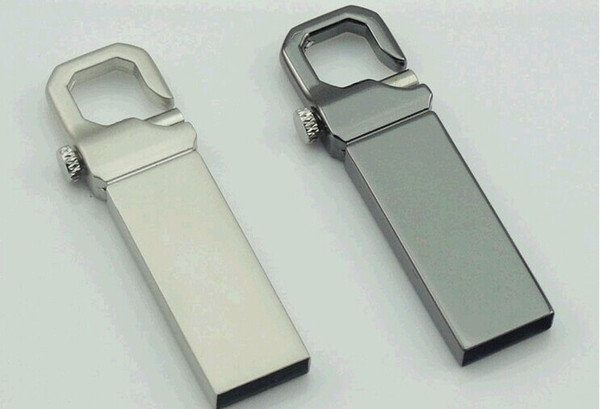 Free NEW DHL Fast Speed Metal Pen Drive Flash Drive PC USB 2.0 64GB 128GB 256GB Pendrive Memory Stick Drives Free