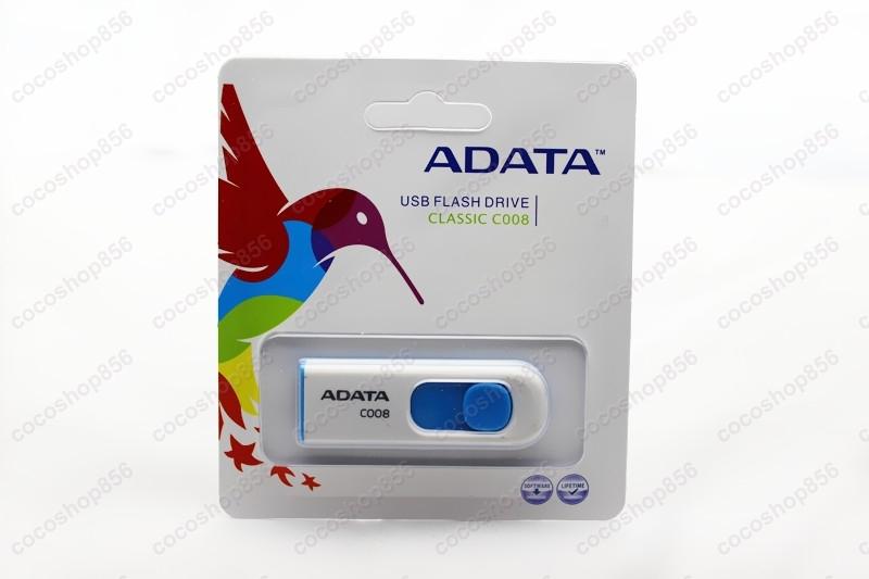 64GB For ADATA C008 32GB 64GB USB 2.0 Flash Memory Pen Drive Stick Drives Sticks Pendrives Thumbdrive Disk X50