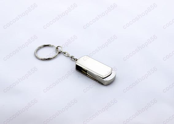 60pcs/lot For 64GB 128GB 256GB Stainless steel USB Flash Drive disk memory stick Pendrives thumbdrives