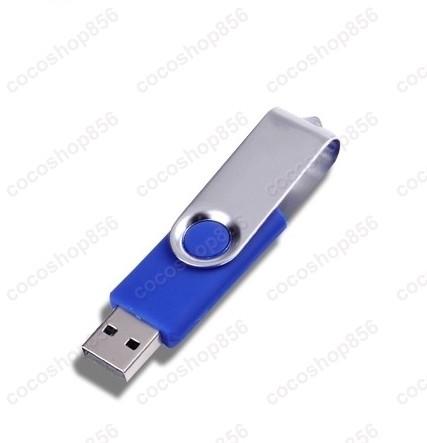 100pcs/lot swivel 32GB 64GB USB 2.0 Flash Memory Pen Drives mini Sticks Disks Discs Pendrives Thumbdrives DHL