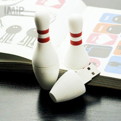 Cute Cartoon Bowling Model usb 2.0 flash memory stick pen drive 8GB 16GB 32GB 64GB 128gb 256gb 100% new