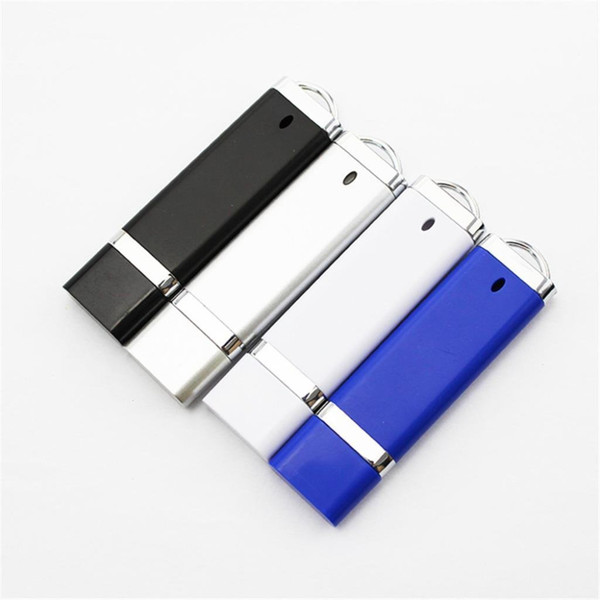 Rectangle 2GB 4GB 8GB 16GB 32GB 64GB 128gb 256gb Office USB 2.0 Flash Drive U Disk Pendrive Memory Stick