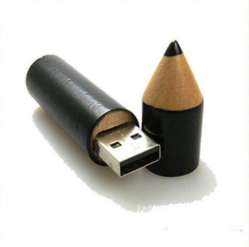 128GB 256gb 32GB 64GB Cartoon Rubber Pencil Model USB 2.0 Memory Stick Flash Drive Pen Drive Thumb