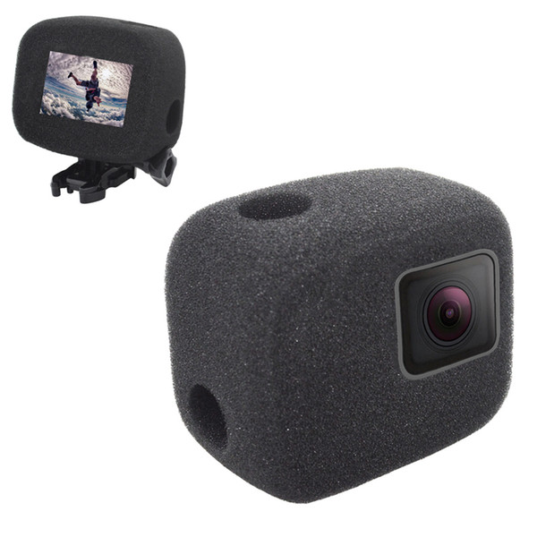 Windshield Wind Noise Reduction Sponge Foam Case Cover Housing For GoPro Hero 5 6 7 Sports Action Camera Accessories