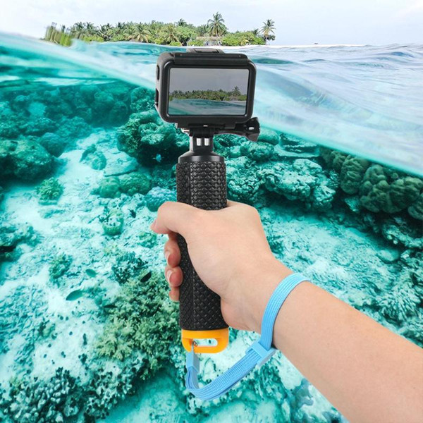 Waterproof Floating Hand Grip Buoyancy Rods Selfie Stick With Lanyard For DJI OSMO GoPro SJCAM XiaoYi Action Sport Camera