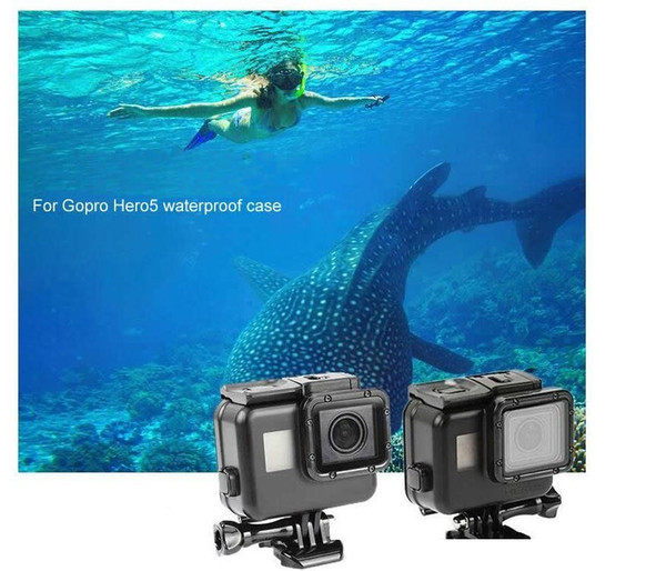 Top For Gopro Hero 6 5 Accessories Waterproof Protection Housing Case Diving 45M Protective For Gopro Hero 6 5 Camera