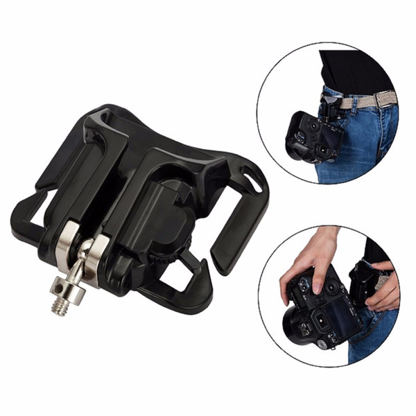 mount Meking Fast Loading Camera Photo Holster Waist Belt Buckle Button Straps Accessories For DSLR Camera