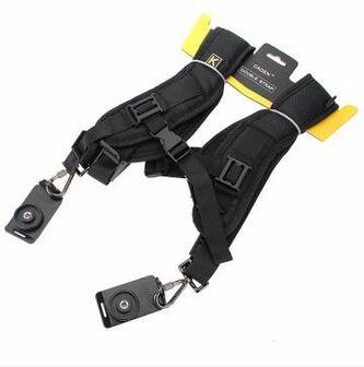 Professional Photographer's Secret Weapon Dual Camera Strap Quick Realease Neck Band Strap Shoulder Belt Straps