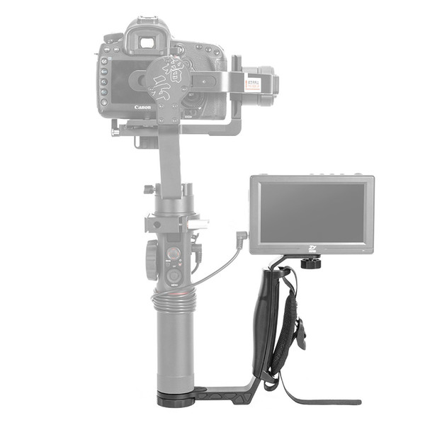 Official Crane 2 Gimbal Accessories Kit Handle Grip L Bracket TransMount Mini Dual Grip for LED Light/Microphone/Monitor