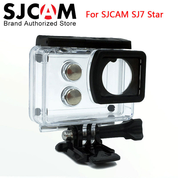 cam waterproof case Original CAM 7 Star Waterproof Case Accessories 7 star Underwater Housing 30M Diving For SJ CAM SJ7 Sports Action Camera