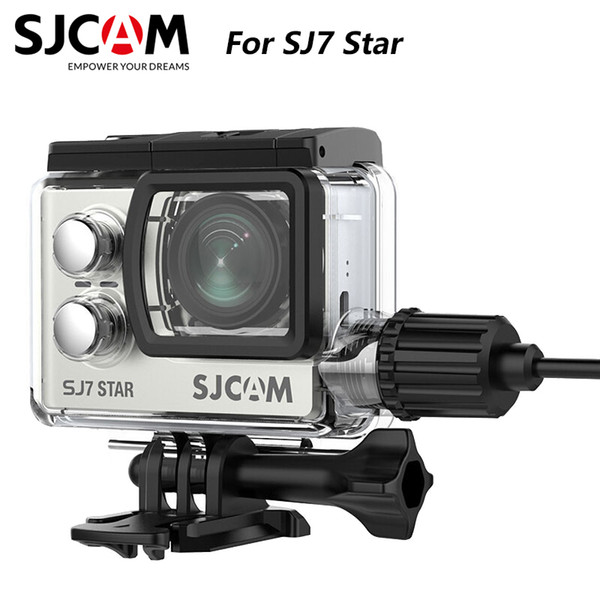 waterproof case Original 7 Star Motorcycle Waterproof Case cam 7 housing Shell For CAM SJ7 Star Sports Action Camera Accessories