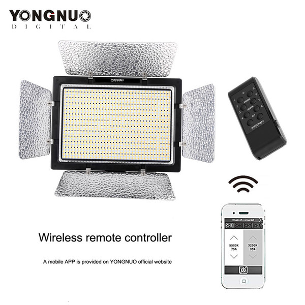 YONGNUO YN900 Wireless DSLR Camera LED Video Light 3200K-5500K 7200LM 54W Photography Lighting for Canon Nikon Camcorder