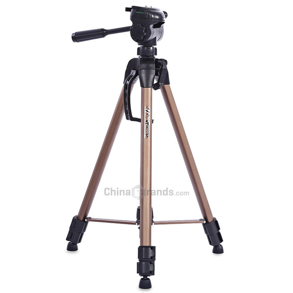 WeiFeng WT3770 Portable Lightweight Aluminum Alloy Tripod for DSLR SLR Camera