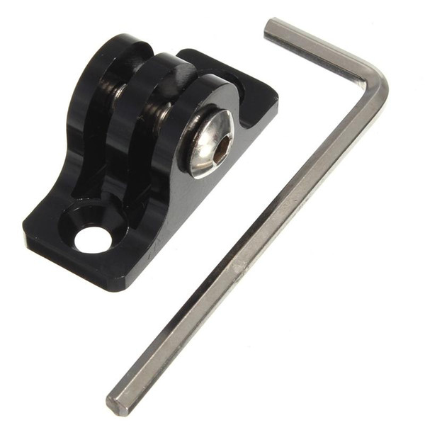 Black Aluminum Alloy Flat Bottom Tripod Adapter Mount For Gopro HD Hero 1 2 3 3+ 4 SJ4000 Camera Fixed Base