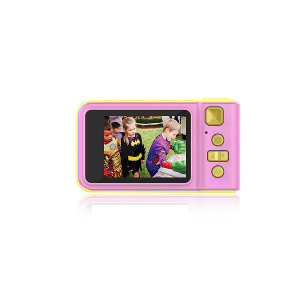 Mini 2.0 inch screen cute children's digital camera full HD 1080P+720P lens children's camera SLR video for children for kid