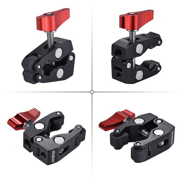 Camera Super Clamp Ball Head Clamp Magic Arm Super Clamp 1/4