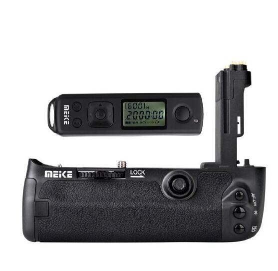 MEIKE MK-5DS R Battery Grip+Wireless Remote Control for Canon 5D Mark III/ 5DS / 5DS R Replace BG-E11