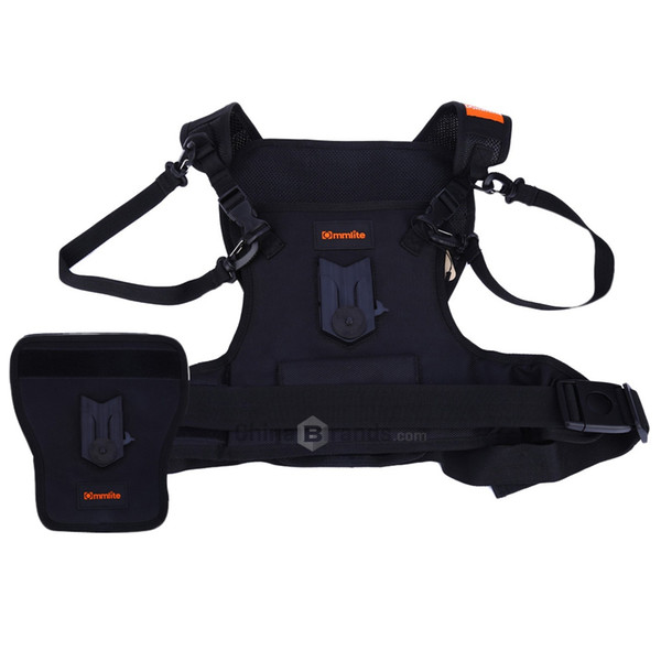 CS - S20 - H1 H2 Multifunction Rainproof Camera Carrier Vest Holster for Outdoor Sport Shooting