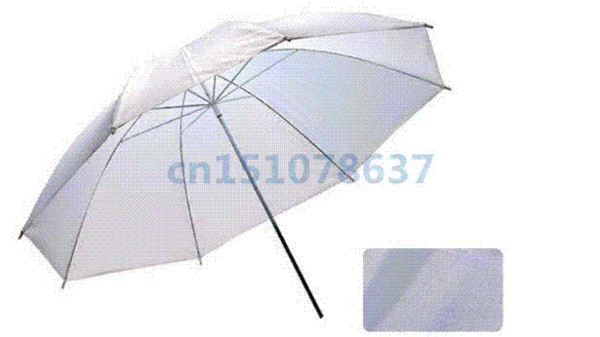 2PCS free shipping Brand New 33 inch/84cm White soft diffuser Umbrella for Camera Photo Flash Diffuser