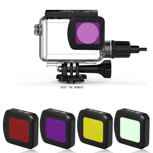 SJCAM accessories UV/CPL/RED/YELLOW/PURPLE lens filter for SJ7 STAR waterproof housing case