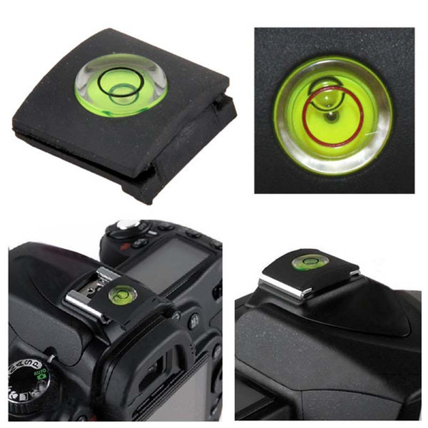 Anti Dust Hot Shoe Hotshoe Bubble Spirit Level Cover Cap for Canon Nikon Olympus Camera SLR