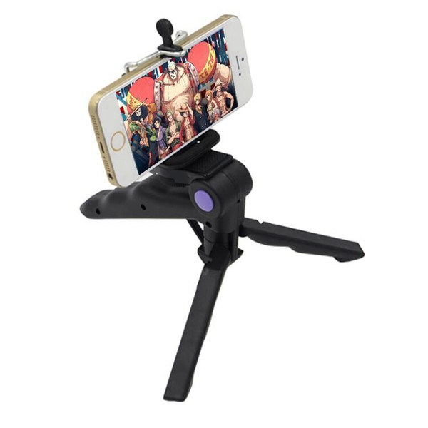 mini Tripod with Holder Mount / Selfie Portable Camera Tabletop Tripod for iPhone Sony Samsung Mobile Phone