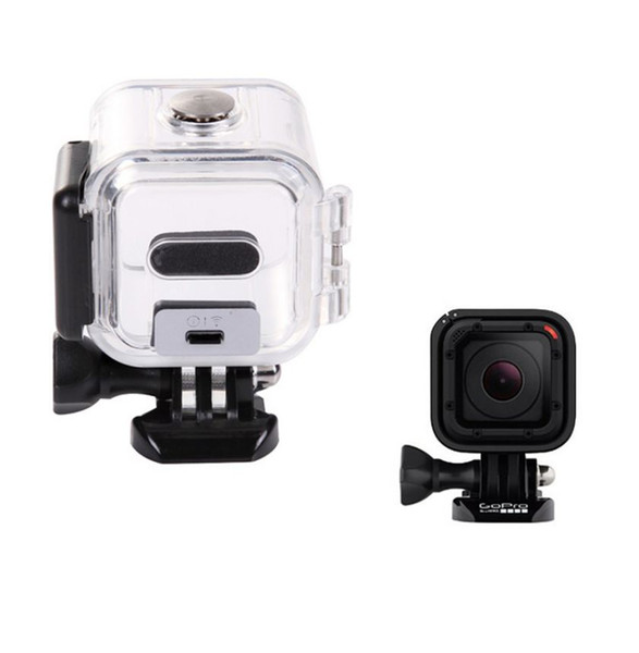 Original 45m Underwater Waterproof Case for GoPro Hero 4 Session 5 Session Action Camera Transparent Diving Case Mount Go Pro Accessories