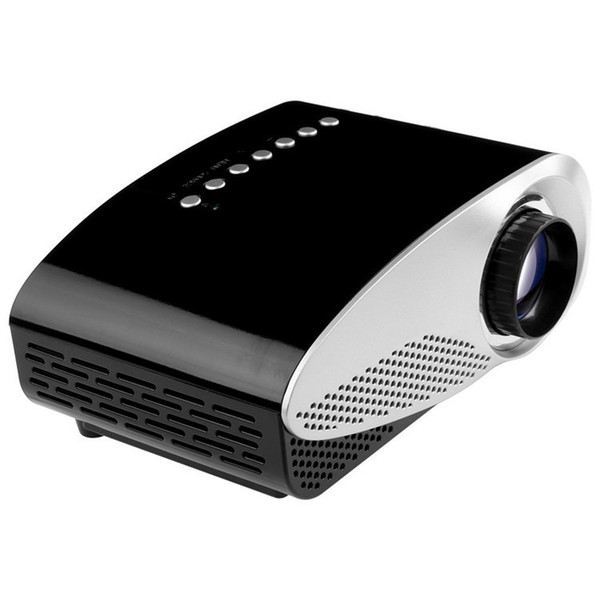 GP8S 802 3D Mini Home Theatre Portable Entertain Multimedia Projector for USB HDMI TV VGA HD LED Video LCD HDMI / VGA/ AV/ USB / SD