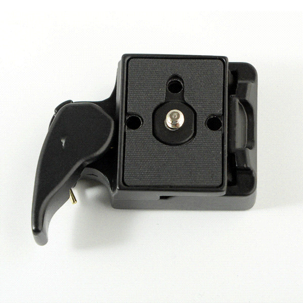 323 Quick Release Clamp Adapter For Camera Tripod with Manfrotto 200PL-14 Compat Plate BS88 HB88 Stabilizer Plate