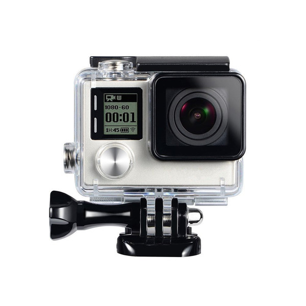 for Go Pro Accessories Waterproof Case 60m Underwater Diving Shell Cover Housing Skeleton Frame for Gopro Hero 4 3+