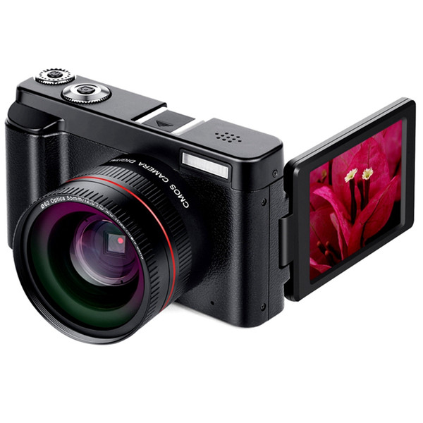 2019 Digital Camera Video Camcorder Full HD 1080P 24.0MP Camera With Wide Angle Lens And 32GB SD Card, 3.0