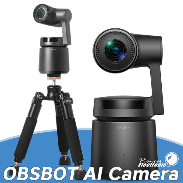 Obsbot AI Video Camera CMOS Sensor Smart Composition and Gesture Control Auto Lens Lock Zoom lens System Intelligent Tracing Digital Sport V