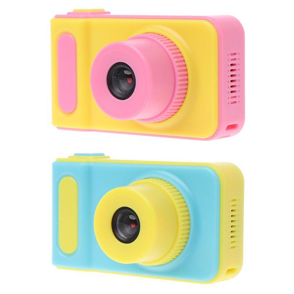 Mini Lovely Kids Digital Video Camera 2.0 Inch Screen Cam Display for Children Birthday Festival Gift Commencement Day Present Toddler Toys