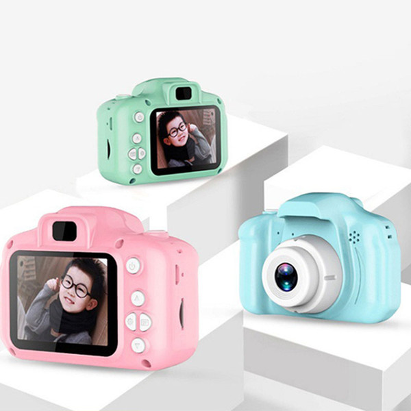 Children Camera Mini Digital Cute Camera For Kids High Definition 1080 Smart Shooting Video Recording Function Toy Cameras Gifts