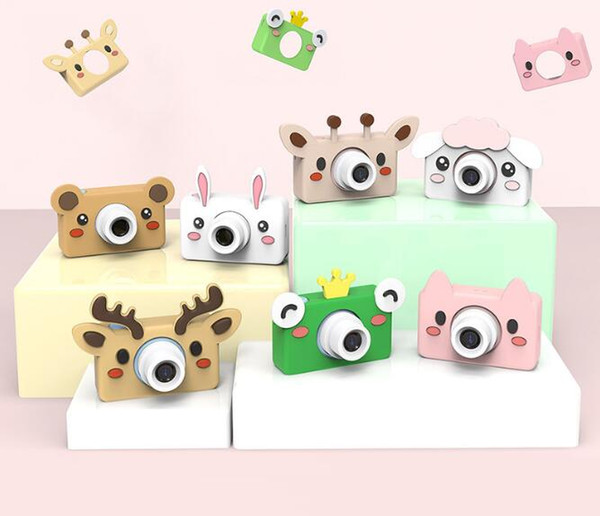 1.8 Inch 8MP Mini DIgital Camera for Kids Baby Cute Cartoon Multifunction Toy Camera Children Birthday 1pcs