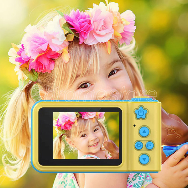 K7 Kids Camera Mini Digital Camera Cute Cartoon Cam Toddler Toys Children Birthday Gift big Screen Cam cheap for Christmas gifts