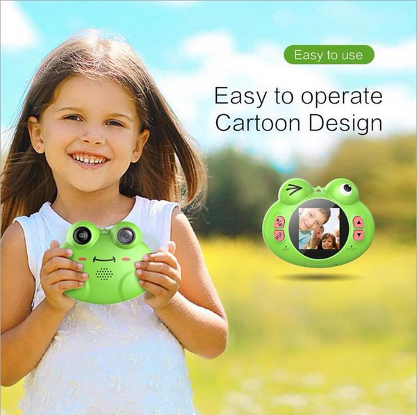 Children's camera digital camera frog camera toy fun child birthday gift pet